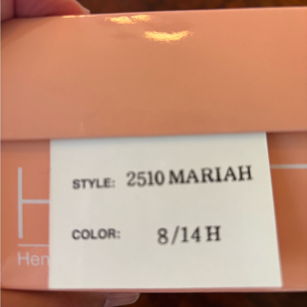 TWO, yes 2! Henry Margu Wigs. Style 2510 Mariah. Colors 8/14H & 27 AH. NWT - Picture 11 of 15